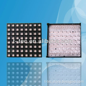 1.9" 8X8 RGB square LED dot matrix
